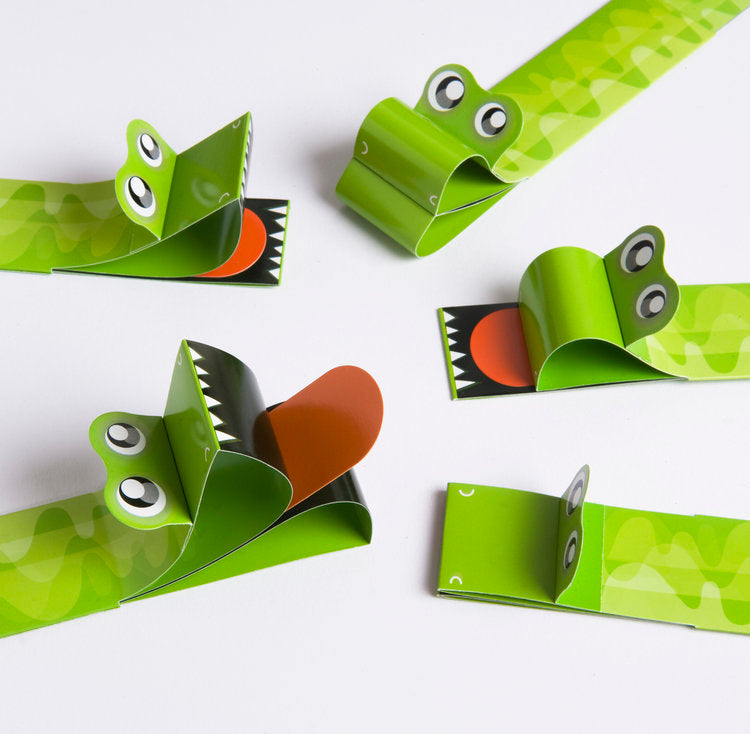 Cute Crocodile Bookmark for Kids